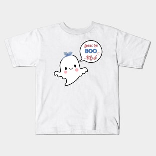 you are beautiful, boo Kids T-Shirt